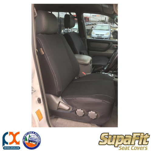 SUPAFIT CANVAS/DENIM FRONT MIDDLE&REAR SEAT COVER FITS TOYOTA LANDCRUISER 100 S