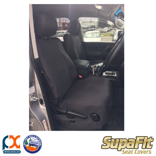 SUPAFIT CANVAS/DENIM FRONT MIDDLE&REAR SEAT COVER FITS TOYOTA LANDCRUISER 200S
