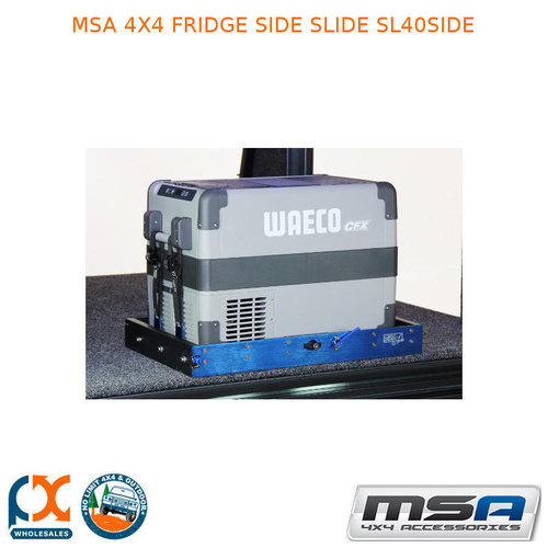 MSA 4X4 FRIDGE SIDE SLIDE SL40SIDE WAECO CF60 ARB 47L ENGEL 40L EVAKOOL 40/RV35