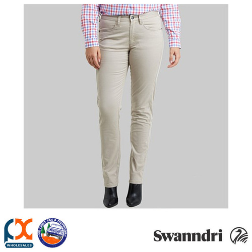 SWANNDRI WOMEN'S CHELSEA COTTON PANT [Colour: Bisque] [Size: 10]