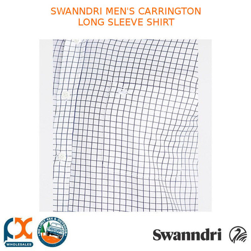 SWANNDRI MEN'S CARRINGTON LONG SLEEVE CHECK SHIRT