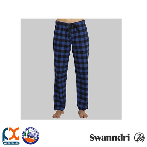 SWANNDRI WOMEN'S COTTON EASTEND SLEEP PANT Blue/black