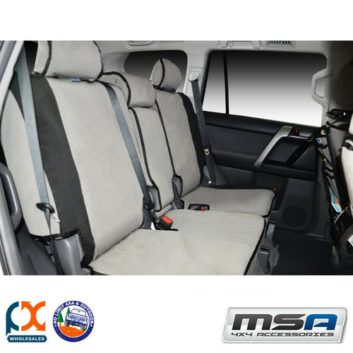 MSA SEAT COVERS FITS TOYOTA LC PRADO 2ND ROW 40/20/40 SPLIT INC - TLP24-7S