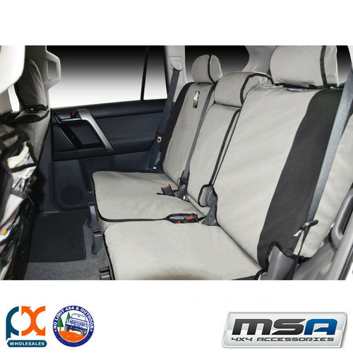 MSA SEAT COVERS FITS TOYOTA LANDCRUISER PRADO 2ND ROW 40/20/40 SPLIT INC - TLP24