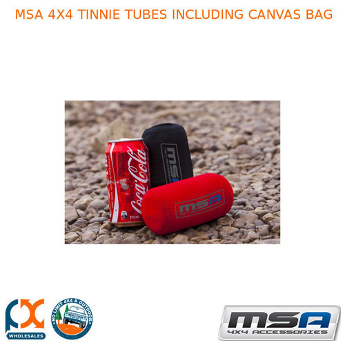 MSA 4X4 TINNIE TUBES INCLUDING CANVAS BAG