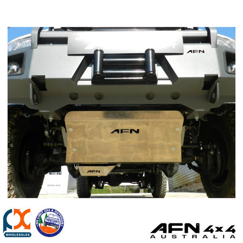 AFN FITS TOYOTA LANDCRUISER 70SS UNDERBODY STEERING PROTECTION PLATE – ALUMINIUM