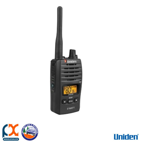 UNIDEN UH820S 80 CHANNELS 2 WATT UHF HANDHELD RADIO