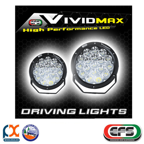 EFS VIVIDMAX HIGH PERFORMANCE LED 9" ROUND 180W LED