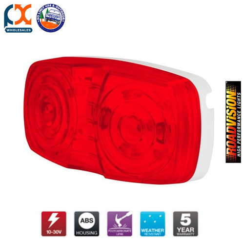 VS-L10VR LED CLEARANCE LAMP 10 RED