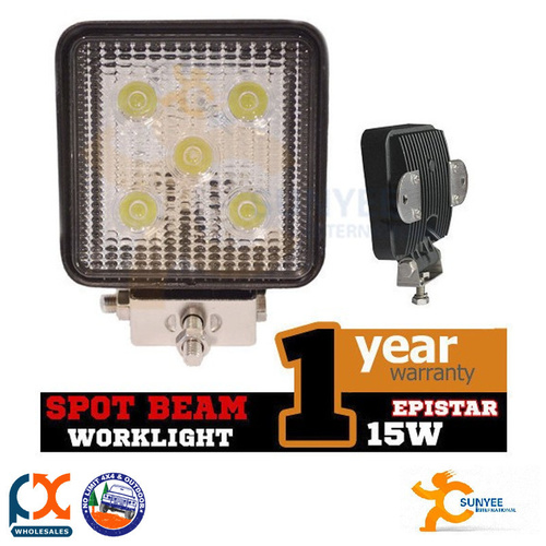 SUNYEE 15W LED PENCIL BEAM WORK LAMP 12V 24V LIGHT