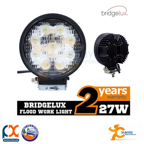 SUNYEE BRIDGELUX 27W LED WORK LIGHT FLOOD LAMP TRUCK 12V 24V